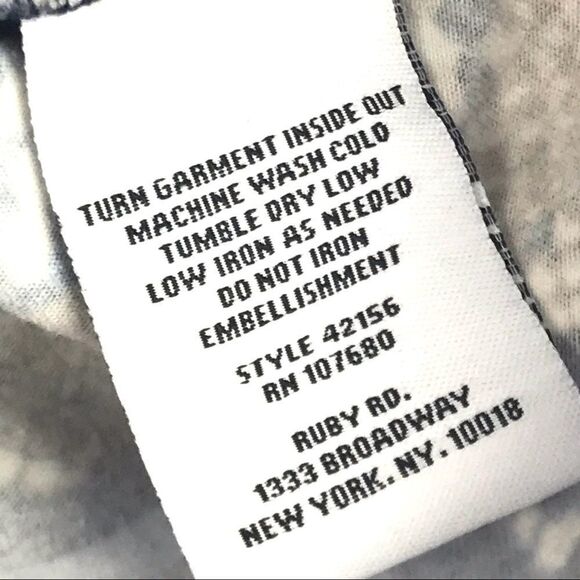 Ruby Rd. Snakeprint Top Size M - Picture 5 of 5